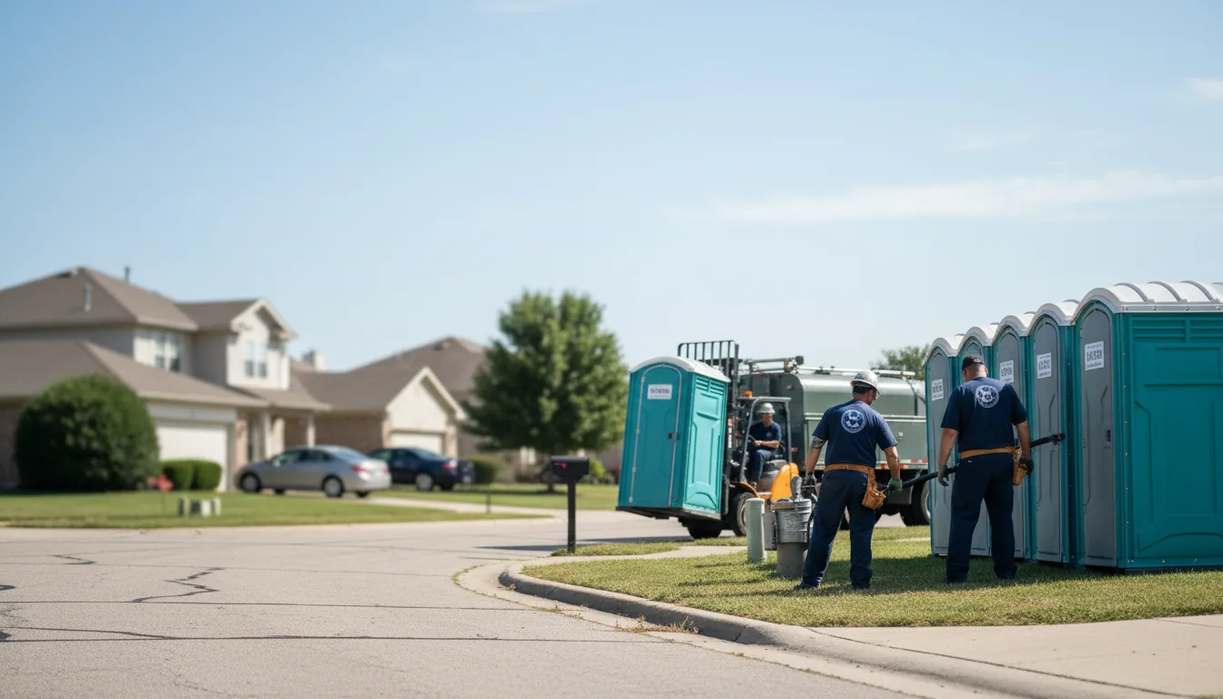 Porta Potty Rental in Meridian, CA near me